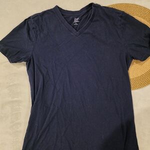 💥4 for $25💥 GAP Navy Mens V-Neck T-Shirt
